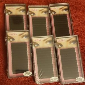 6 Navina Eyelash Extension Lashes 12mm C  0.15mm